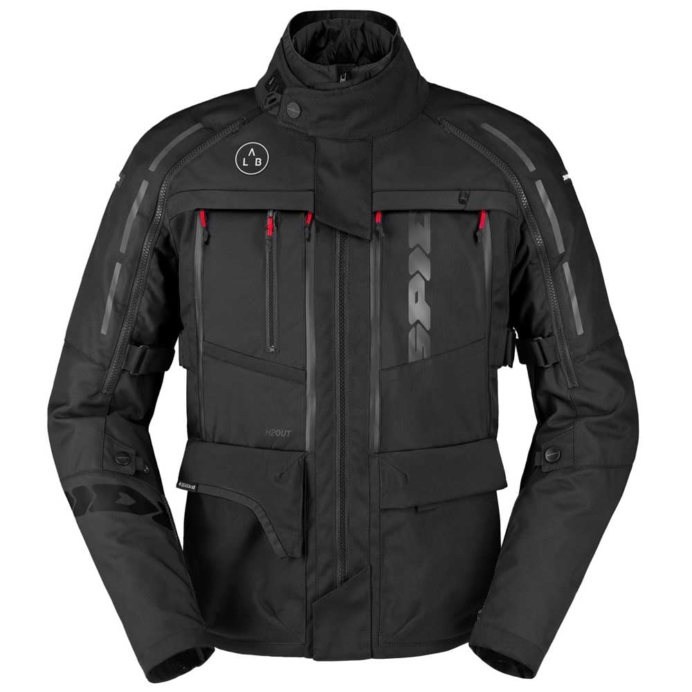 spidi-4-season-v3-veste-moto-textile-gris-beige-2xl-h2out image 4