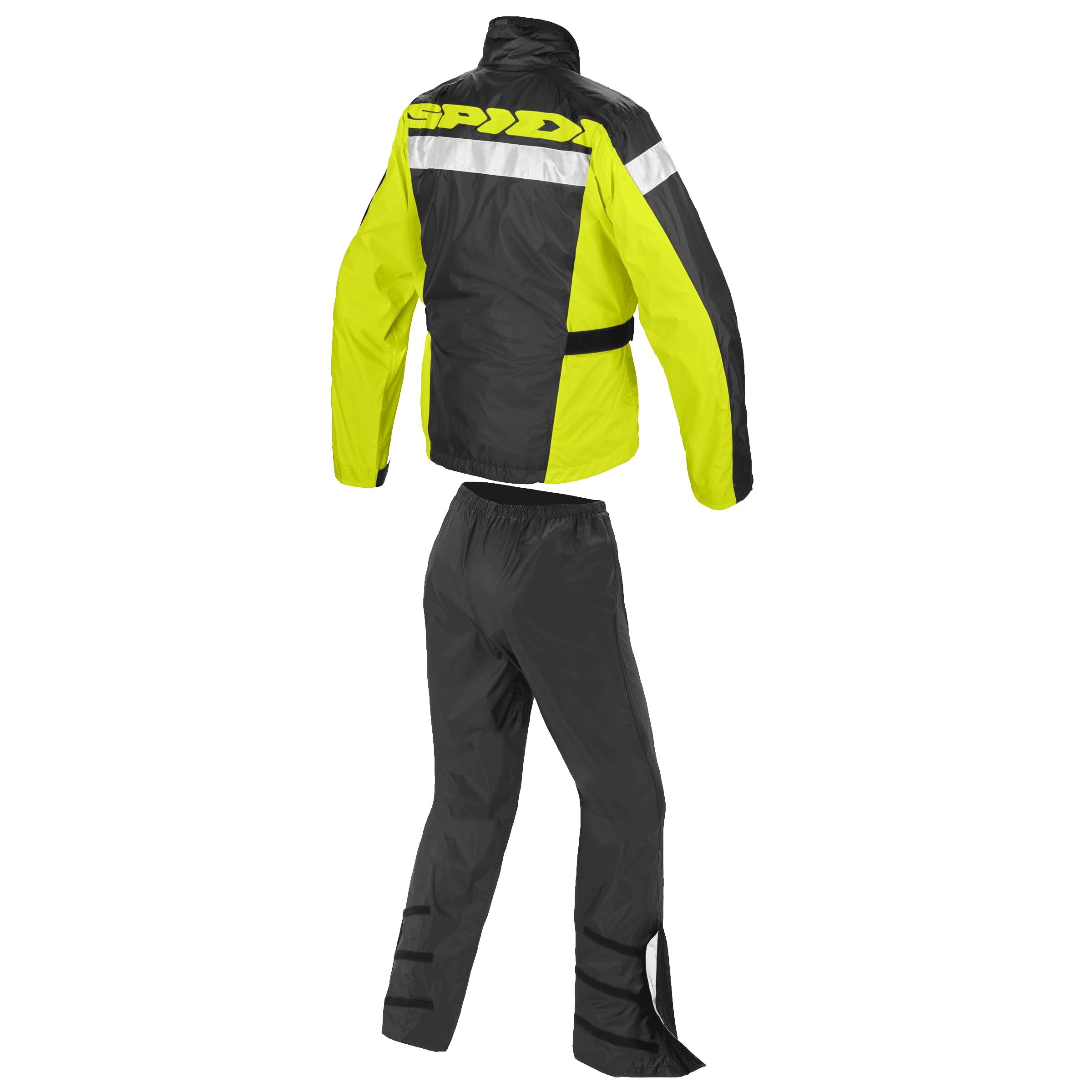 spidi-touring-rain-kit-combinaison-pluie-moto-jaune-l image 2