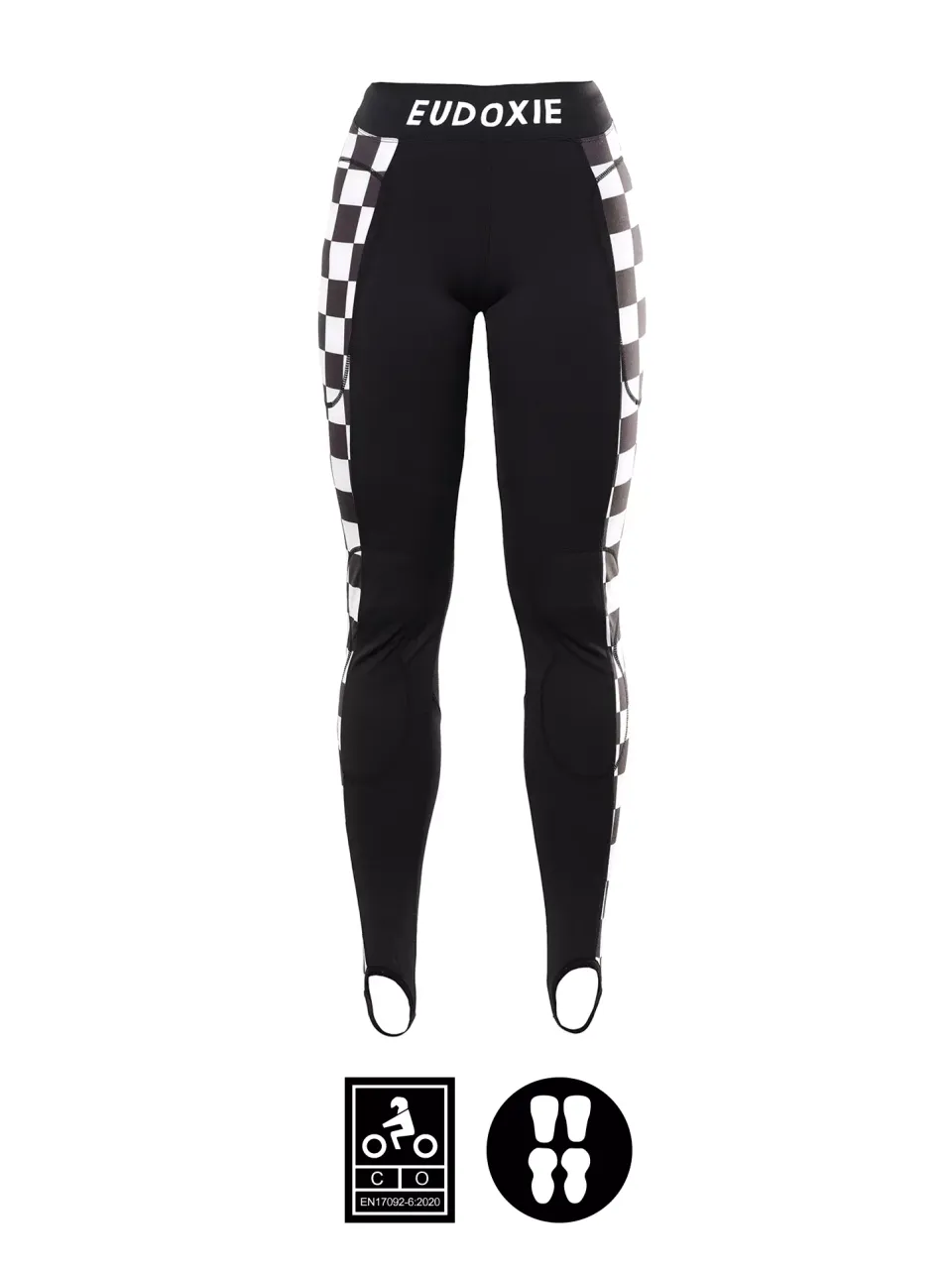 eudoxie-beth-legging-moto-femme-damier-homologu image 1