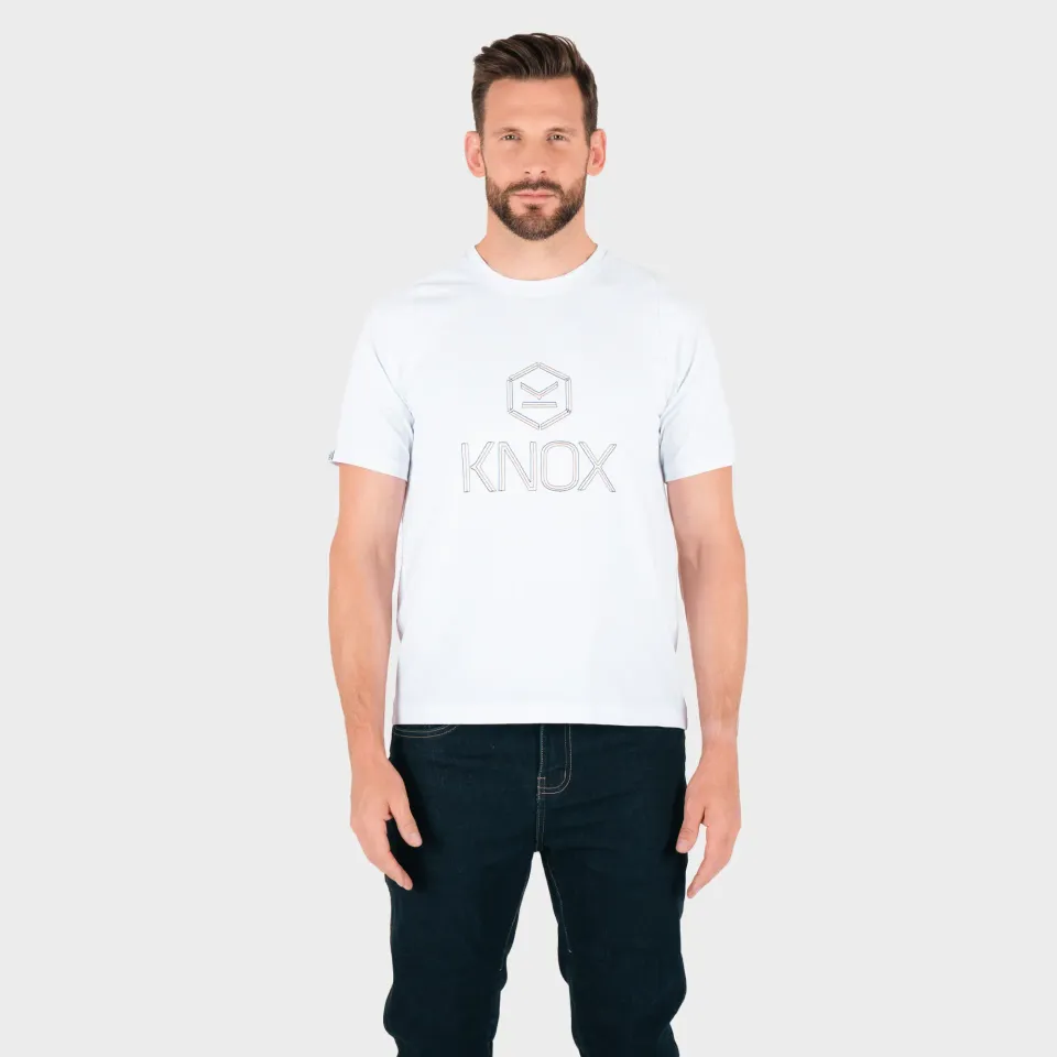 knox-embroidery-t-shirt-moto-coton-noir image 1