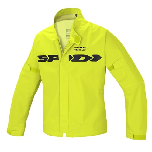 spidi-sport-rain-veste-pluie-moto-jaune-fluo-l-homme image 3